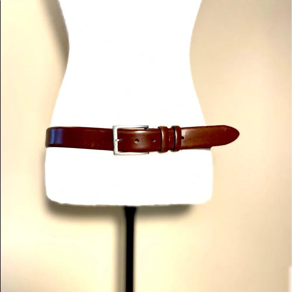 Leather Belt Joseph Abboud Italy